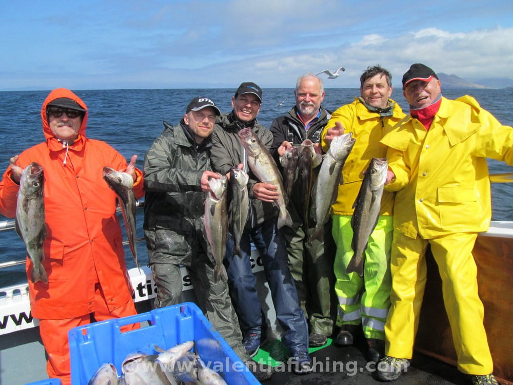 Eine Gruppe aus Fußach zu Besuch bei Valentia Fishing