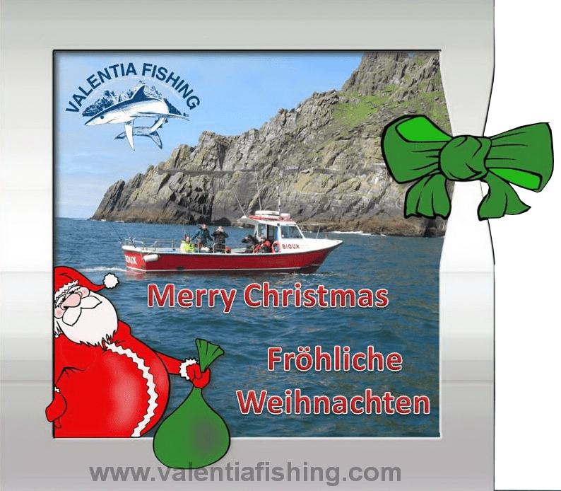 Valentia Fishing wünscht Frohe Weihnachten
