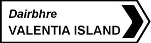 Signpost Valentia Island