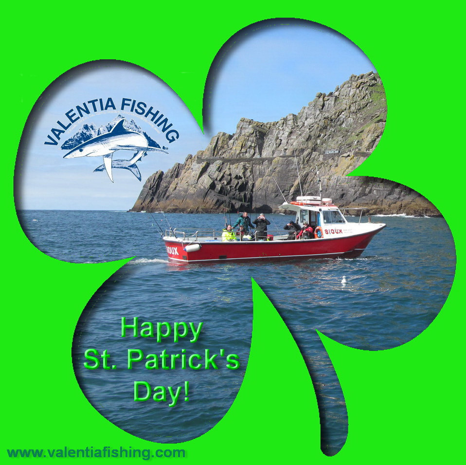 Valentia Fishing wünscht Happy St. Patrick's Day!
