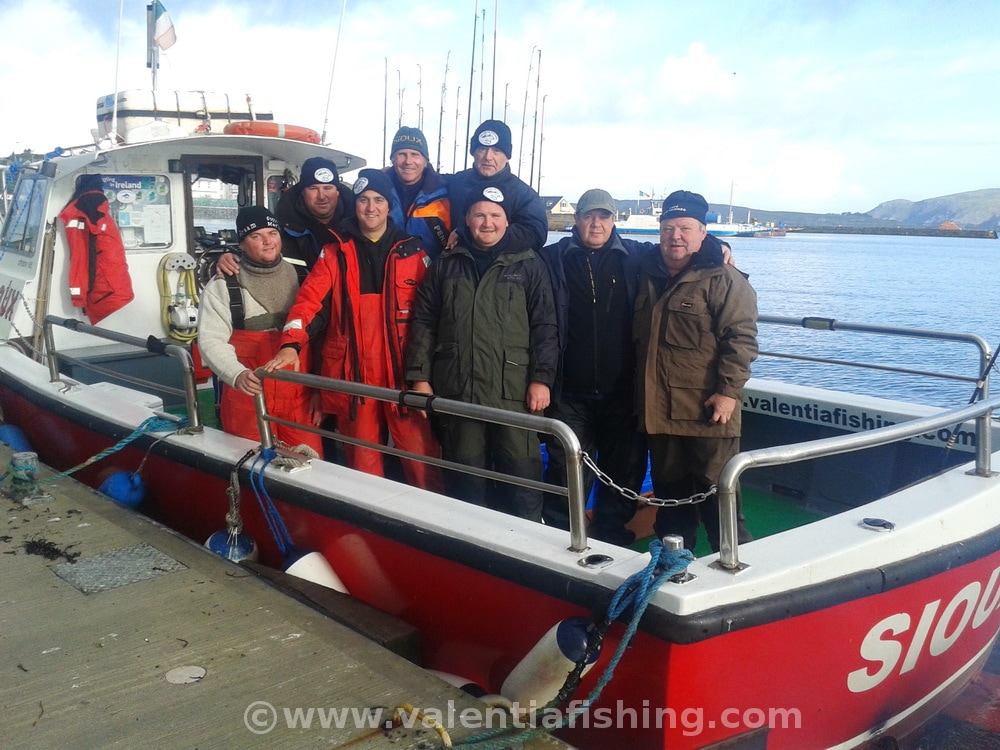Valentia Fishing unterwegs mit Anglern aus Belgien